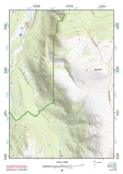 40110NW Page 36 Kings Peak Topo Preview 1