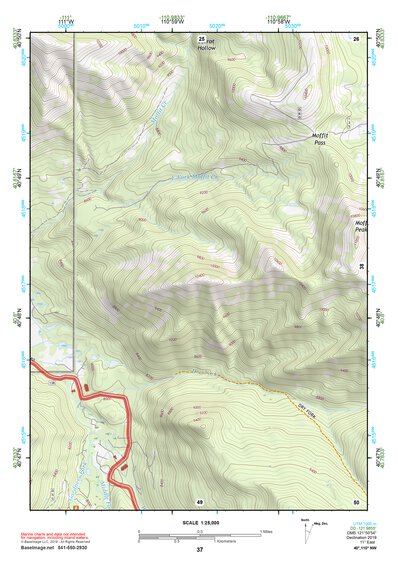 40110NW Page 37 Kings Peak Topo Preview 1