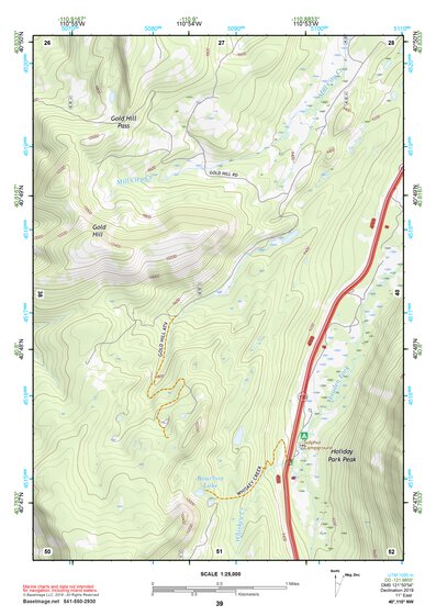 40110NW Page 39 Kings Peak Topo Preview 1