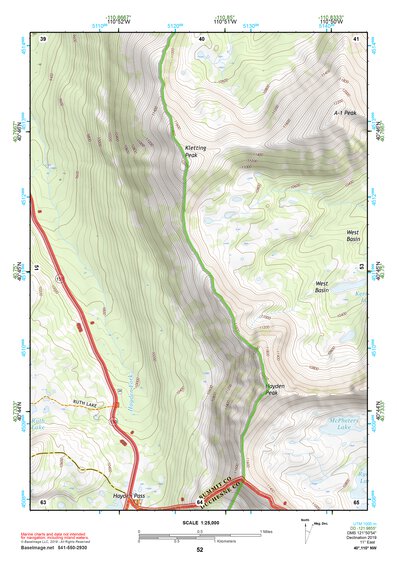 40110NW Page 52 Kings Peak Topo Preview 1