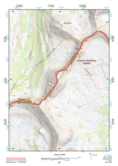 40110NW Page 57 Kings Peak Topo Preview 1