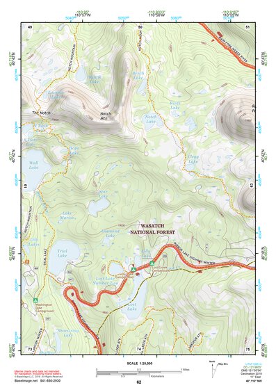 40110NW Page 62 Kings Peak Topo Preview 1