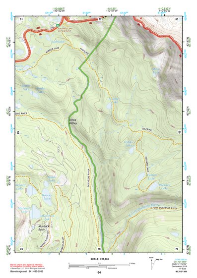 40110NW Page 64 Kings Peak Topo Preview 1