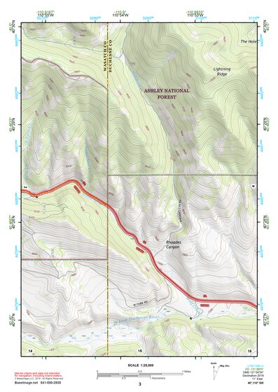 40110SW Page 3 Duchesne Topo Preview 1
