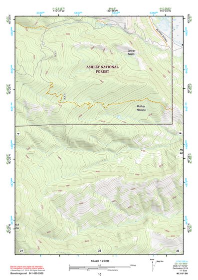 40110SW Page 10 Duchesne Topo Preview 1