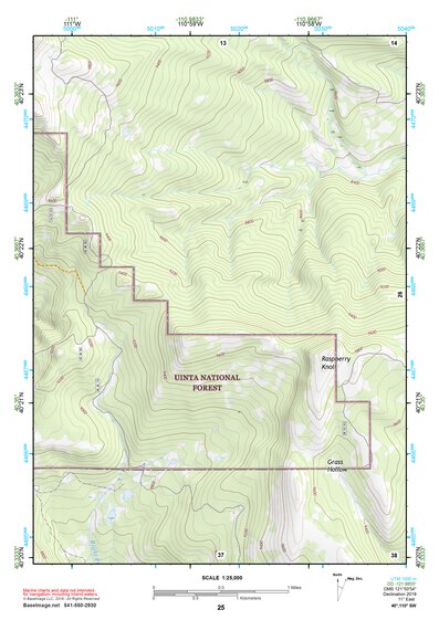 40110SW Page 25 Duchesne Topo Preview 1