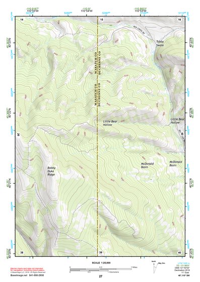 40110SW Page 27 Duchesne Topo Preview 1