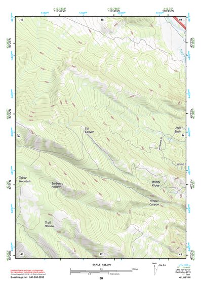 40110SW Page 30 Duchesne Topo Preview 1