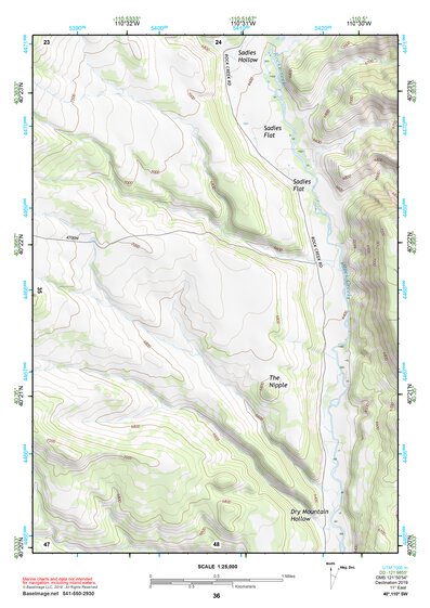 40110SW Page 36 Duchesne Topo Preview 1