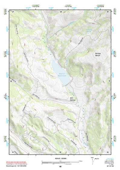40110SW Page 40 Duchesne Topo Preview 1