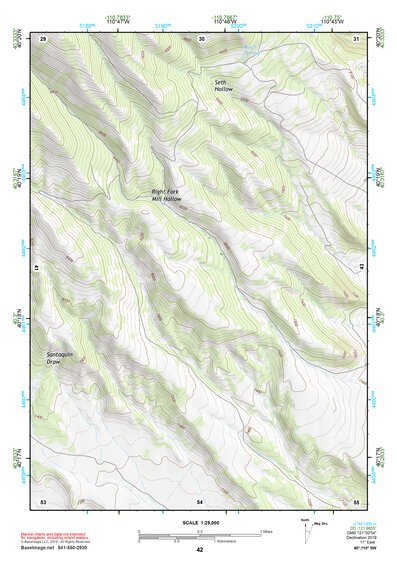 40110SW Page 42 Duchesne Topo Preview 1
