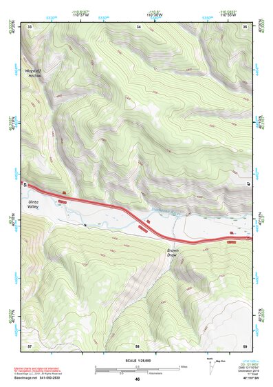 40110SW Page 46 Duchesne Topo Preview 1