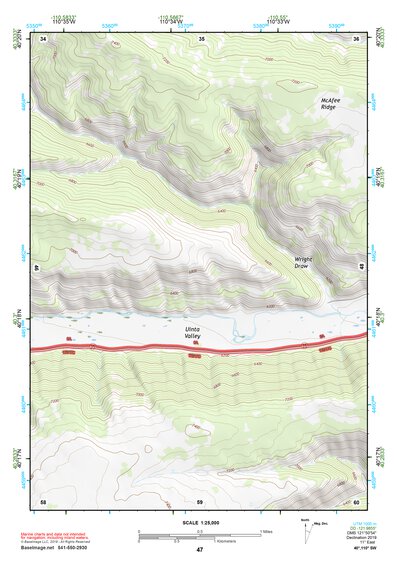 40110SW Page 47 Duchesne Topo Preview 1