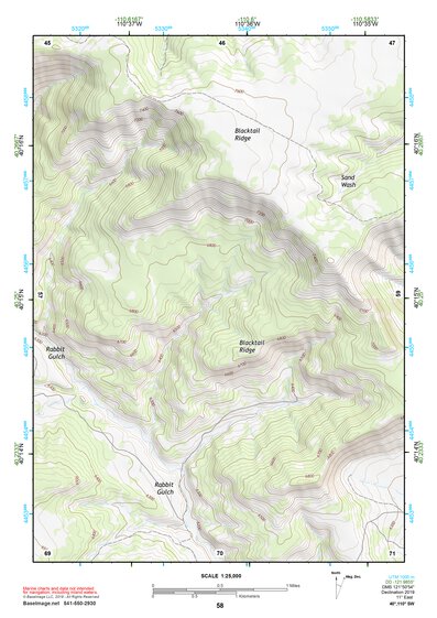 40110SW Page 58 Duchesne Topo Preview 1