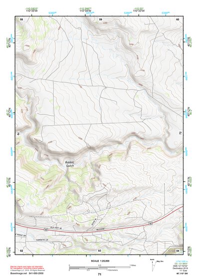 40110SW Page 71 Duchesne Topo Preview 1