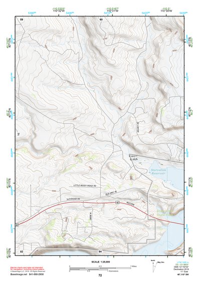 40110SW Page 72 Duchesne Topo Preview 1