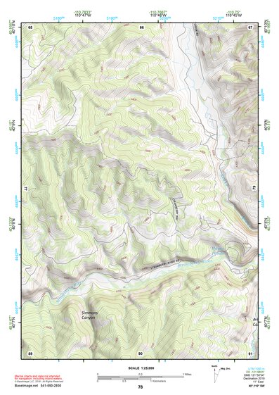 40110SW Page 78 Duchesne Topo Preview 1