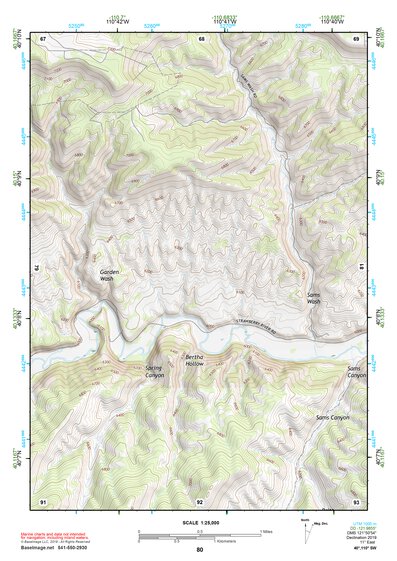 40110SW Page 80 Duchesne Topo Preview 1