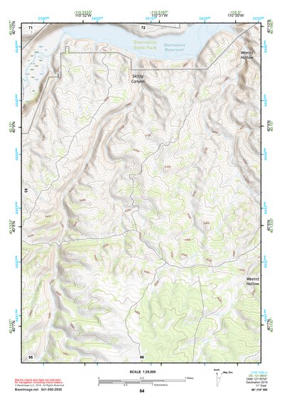 40110SW Page 84 Duchesne Topo Preview 1