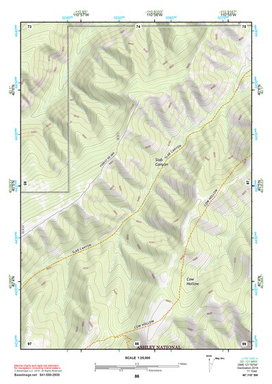 40110SW Page 86 Duchesne Topo Preview 1