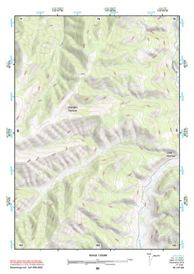 40110SW Page 90 Duchesne Topo Preview 1