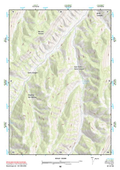 40110SW Page 92 Duchesne Topo Preview 1