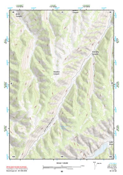 40110SW Page 93 Duchesne Topo Preview 1