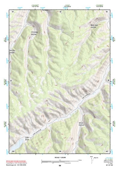 40110SW Page 94 Duchesne Topo Preview 1