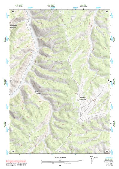 40110SW Page 95 Duchesne Topo Preview 1