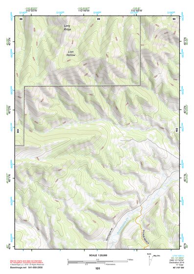 40110SW Page 101 Duchesne Topo Preview 1