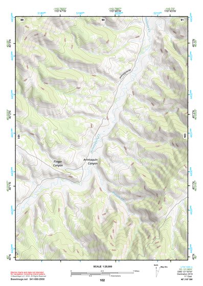 40110SW Page 102 Duchesne Topo Preview 1