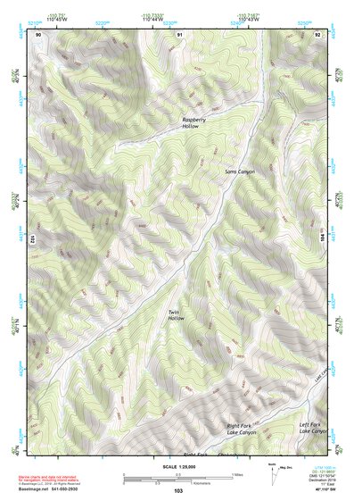 40110SW Page 103 Duchesne Topo Preview 1