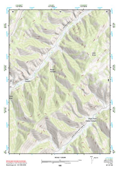 40110SW Page 105 Duchesne Topo Preview 1