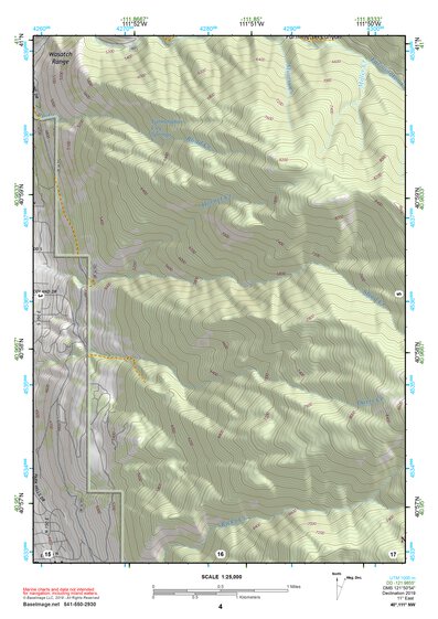 40111NW Page 4 Salt Lake City Topo Preview 1
