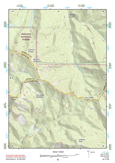 40111NW Page 31 Salt Lake City Topo Preview 1
