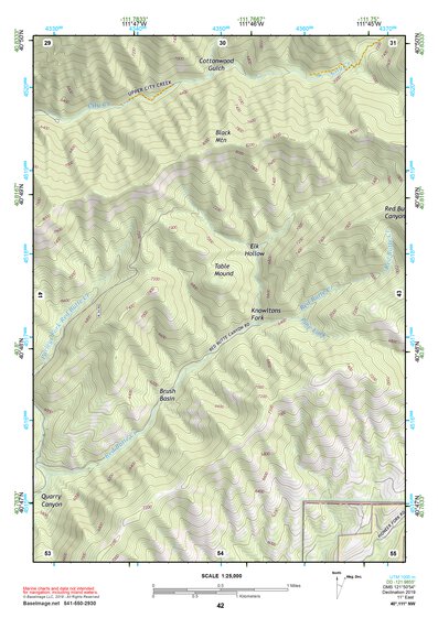 40111NW Page 42 Salt Lake City Topo Preview 1