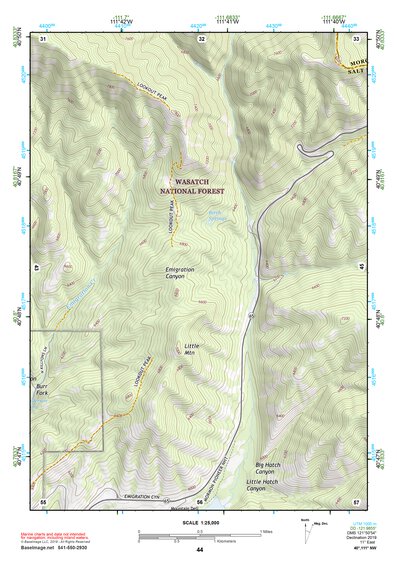 40111NW Page 44 Salt Lake City Topo Preview 1