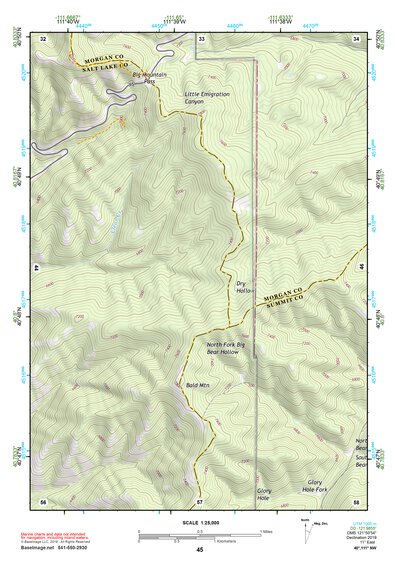 40111NW Page 45 Salt Lake City Topo Preview 1