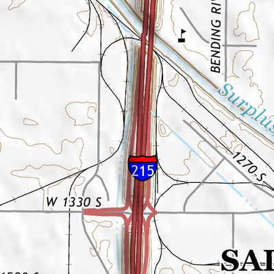 40111NW Page 50 Salt Lake City Topo Preview 3