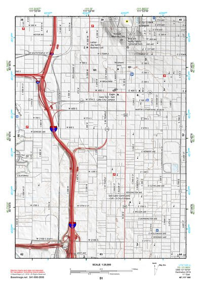 40111NW Page 51 Salt Lake City Topo Preview 1