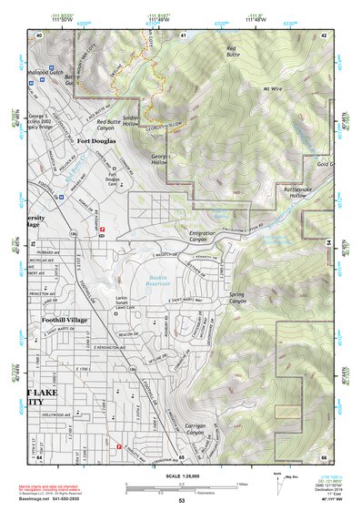 40111NW Page 53 Salt Lake City Topo Preview 1