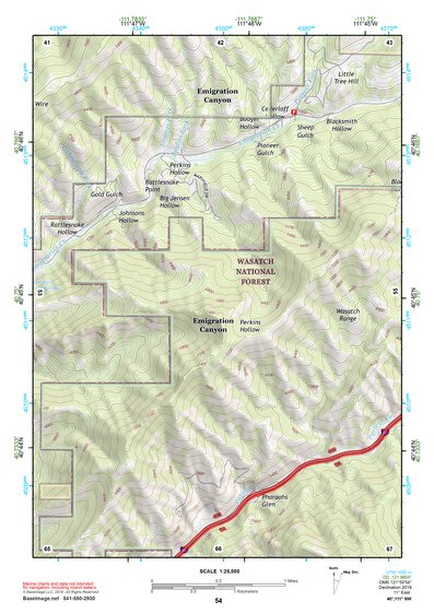 40111NW Page 54 Salt Lake City Topo Preview 1