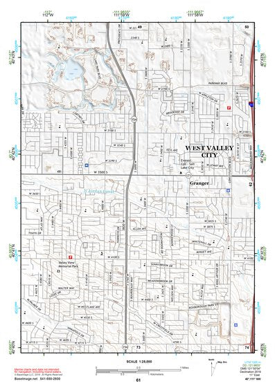 40111NW Page 61 Salt Lake City Topo Preview 1