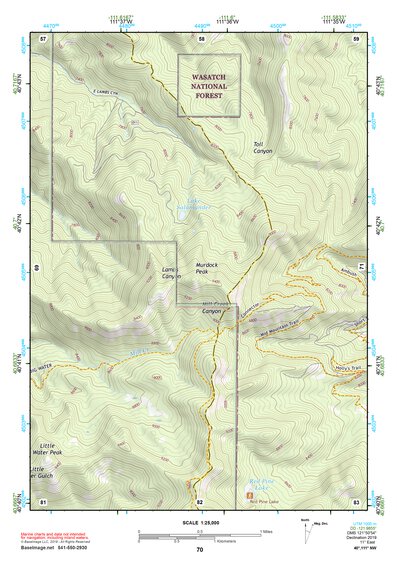 40111NW Page 70 Salt Lake City Topo Preview 1
