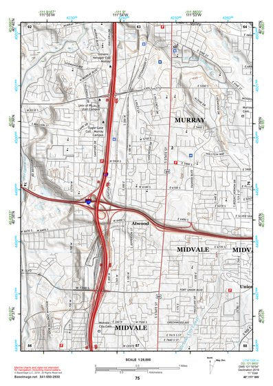 40111NW Page 75 Salt Lake City Topo Preview 1