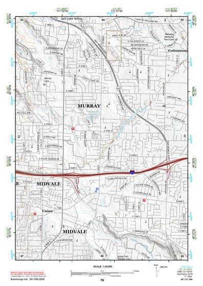 40111NW Page 76 Salt Lake City Topo Preview 1