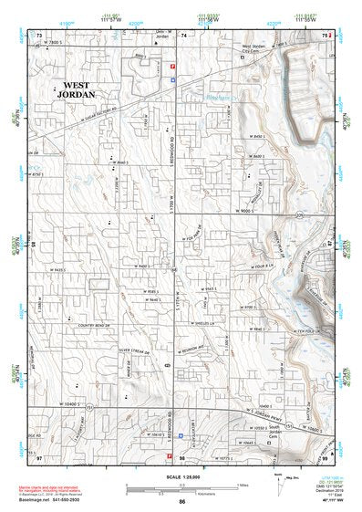 40111NW Page 86 Salt Lake City Topo Preview 1