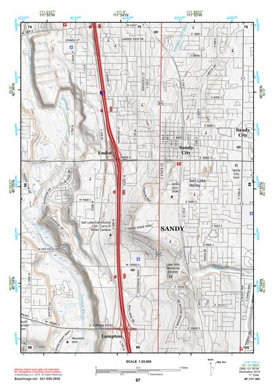 40111NW Page 87 Salt Lake City Topo Preview 1