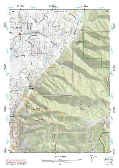 40111NW Page 101 Salt Lake City Topo Preview 1