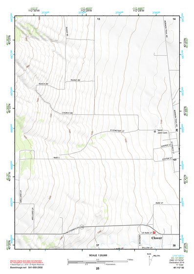 40112SE Page 25 Rush Valley Topo Preview 1